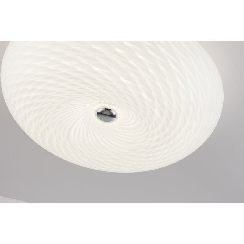 Karine Glass LED Flush Mount, 11cm H x 33cm W x 33cm D