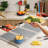 Bella Foldable Warming Tray, Oatmilk