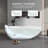 71'' x 35'' Soaking Solid Surface Bathtub-90903928