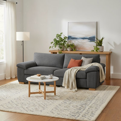 2 Seater Corduroy Sofa
