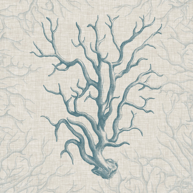Motif corail II, H 20 po x l 20 po x P 1,25 po