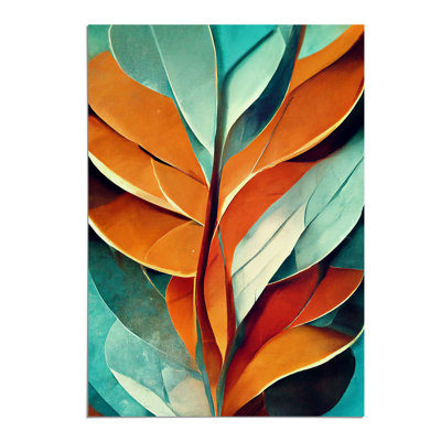 Abstract Leaf Art No.5 - Print