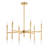 Monstair 12-Light Dimmable Modern Linear Chandelier -194974727