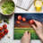 Ambesonne Colorful Cutting Board Large Size Sunset Modern View Multicolor