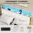 Bed Frame With Velvet Storage Headboard , Platform Bed Frame With Storage Charging Station LED Light Bed Frame-1407503155-1407503152