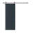 Metropolitan Panelled Dignity Blue Stained Composite Mdf Barn Door Slab With Hardware Kit-60014881-60014885-60927750