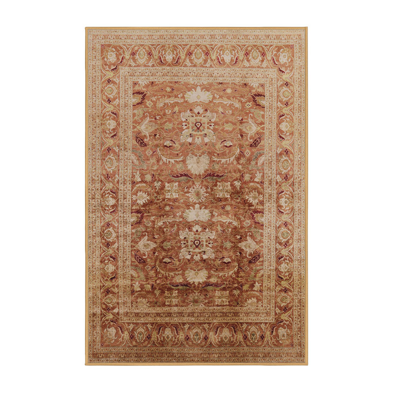 Tapis oriental brun Hovagim, Rectangle 4 pi x 6 pi