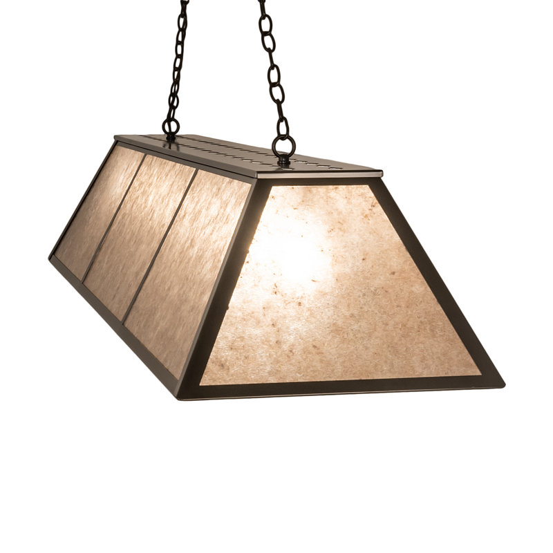Rustic Lodge 6 - Light Pendant, Brown, 47" H x 70" W x 17" D