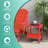 2-tier 14x13in HDPE Outdoor Adirondack Table-423429436