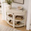 Console demi-lune avec tiroir Wilton-1206055984