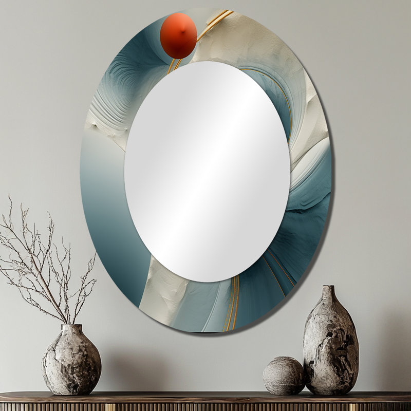 Miroir mural Spiral Miracle of Cosmic Delight, 40 po x 30 po