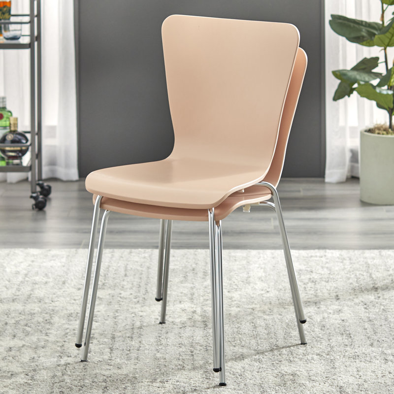 Chaise d'appoint Deantrei, Rose