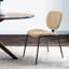 Chaise d'appoint en velours Krubel-757049696