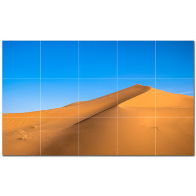 4.25'' x 4.25'' Satin Ceramic Decorative Mural
