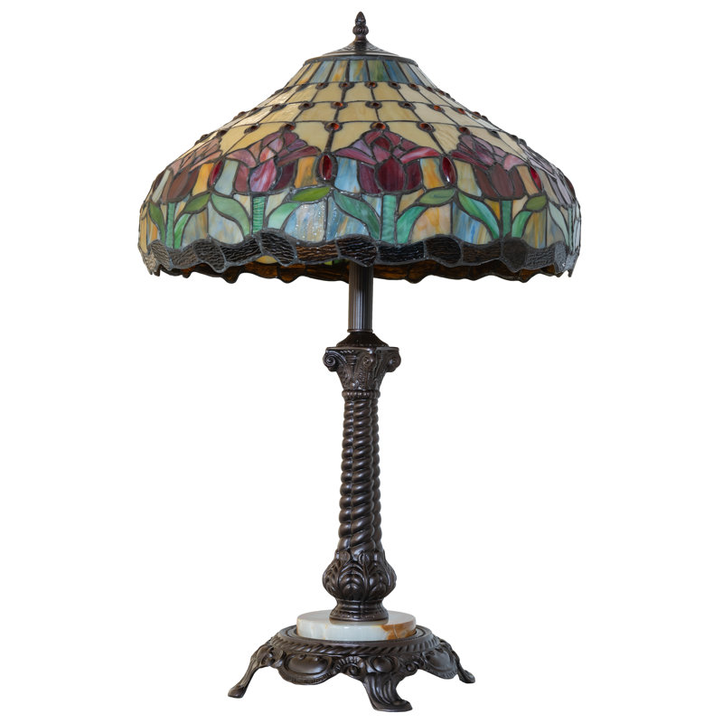 Colonial Tulip Table Lamp