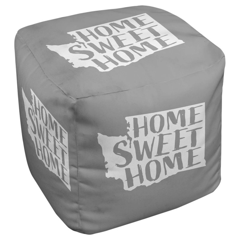 Repose-pieds à cubes washington the home, Gris