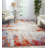 Makela Abstract Ivory/Blue/Red Area Rug-27814302