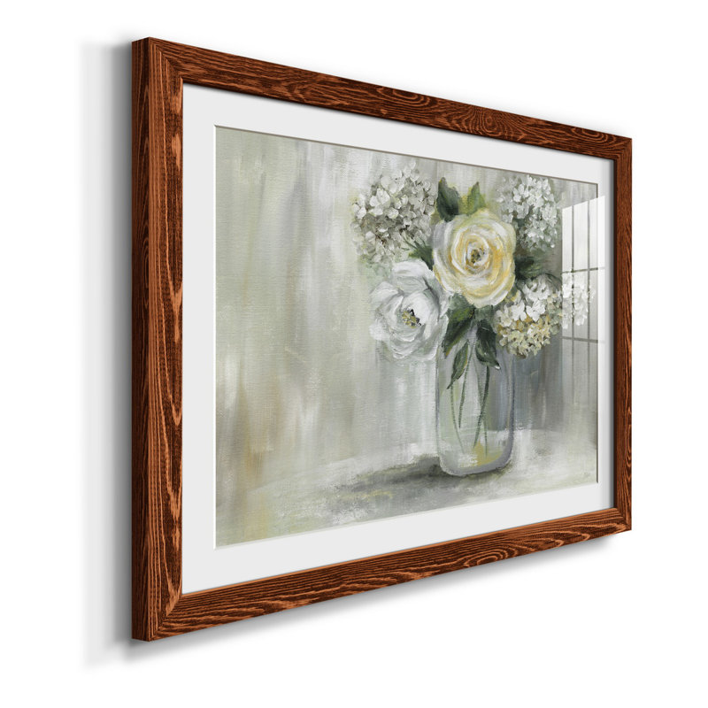 «Summer Nuance II» par J Paul, reproduction d'art sur papier encadrée, H 31 po x l 44 po x P 1 po, Brun