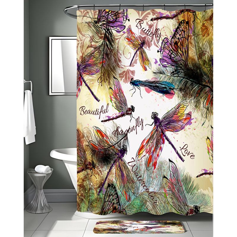 Shower Curtain, 72" H x 70" W