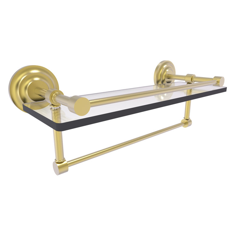 Leamore Bracket Shelf with Towel Bar