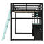 Lit mezzanine en bois avec bureau-1732498082