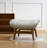 Jeyshan Upholstered Tufted Wingback Chair and Ottoman-359463306