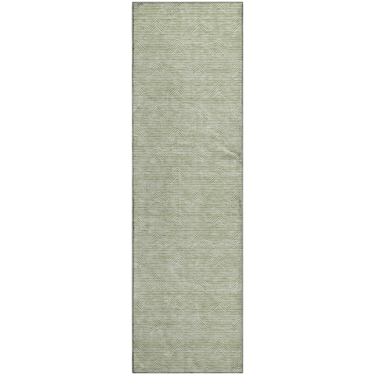 Premium Machine Washable Prisco Aloe Rug