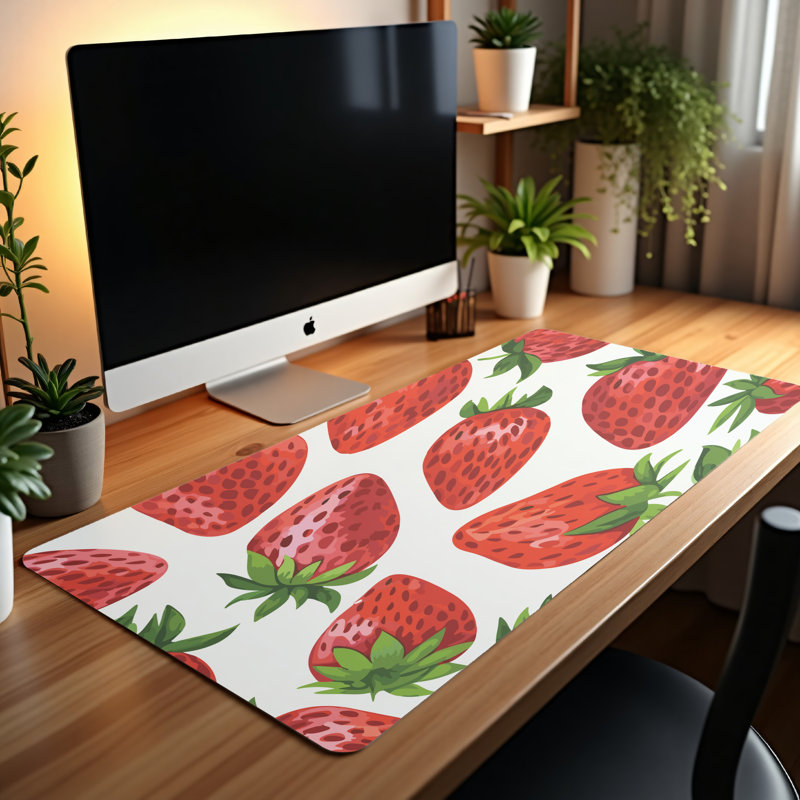 Polyester Desk Pad, 31.5x15.5