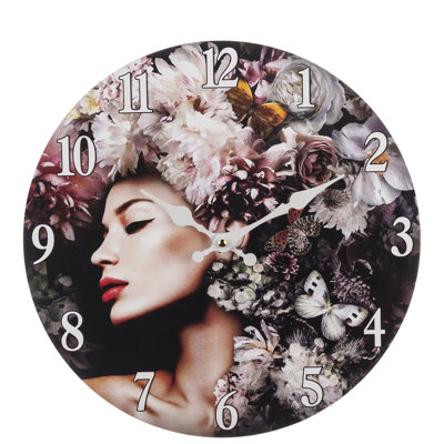 Zellig Wood Wall Clock