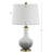 Halley Gradient 25" Ceramic/Brass LED Table Lamp-28474203