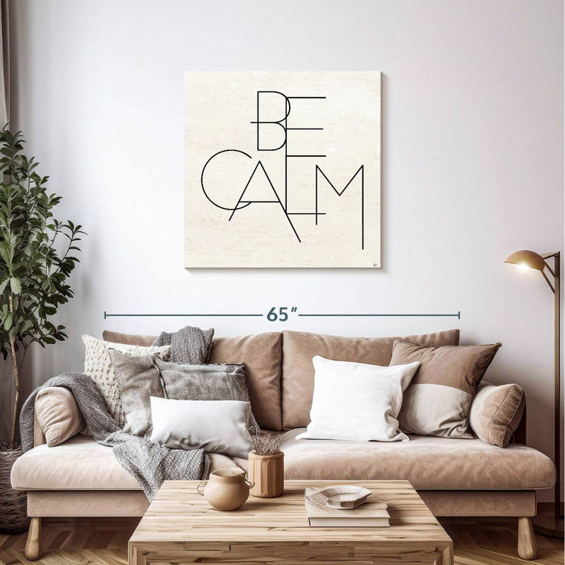Tergel Calm I, 36" H x 36" W