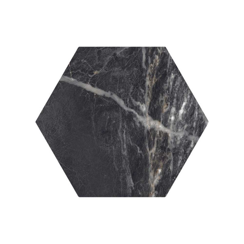 Oscuro 8" x 9" Marble Look Porcelain Tile