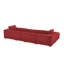 Canapé modulaire réversible en velours côtelé-133674229-133674230-133674231