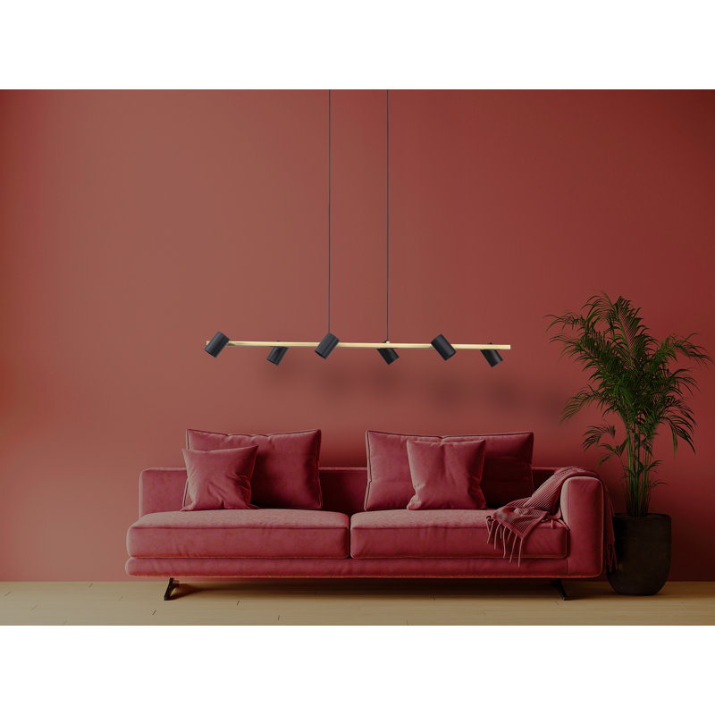Abberville 6 - Light Natural Brown Pendant