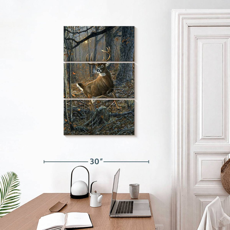 Brampt Buck Fever, 32" H x 20" W