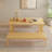 Modern 2-in-1 Wood Convertible Bench for Dining Room Entryway and Outdoor Patio-1949122444