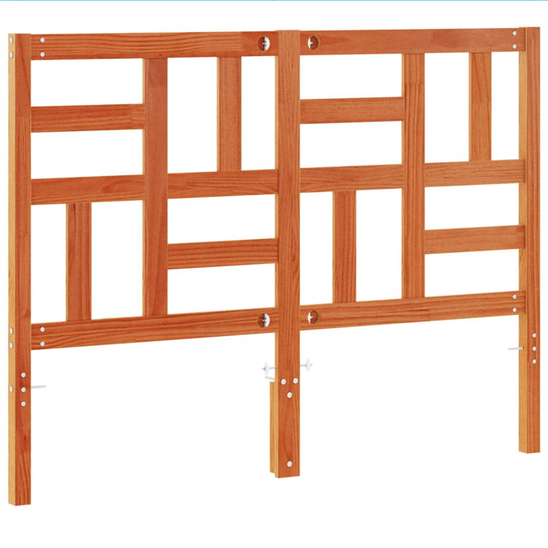 Gearheart Solid Wood Headboard, 104cm H x 165.5cm W x 8.5cm D