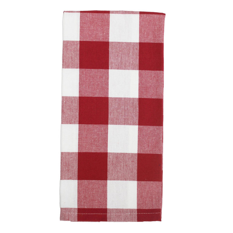 Dermando 100% Cotton Ultra Light Hand Towel, Crimson Red