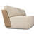 Sicilia Outdoor Woven Sofa-Concha Beige
