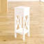 Side Table with Drawer White