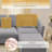 5-piece Modular Sectional Sofa With 2 Ottomans-180637846