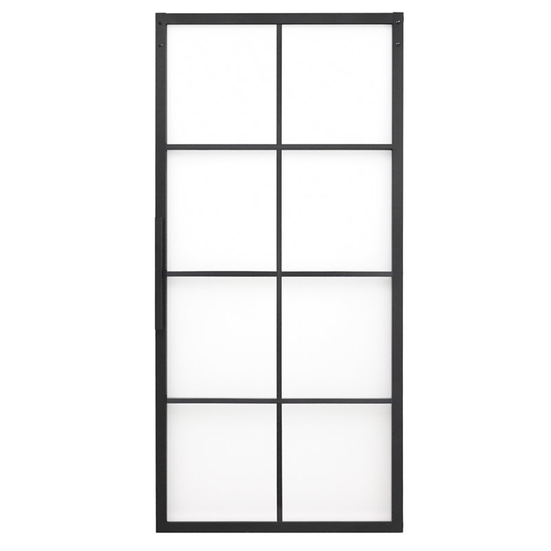 Larissa Metal Sliding Door, 210cm H x 100cm W x 3cm D