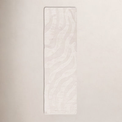 Moura Ivory Washable Hand-Woven Cotton Rug