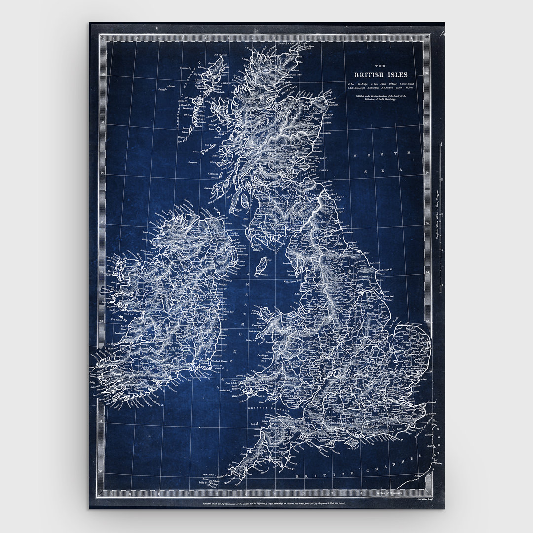 " Antique Map Of Ireland " Wexford Home 