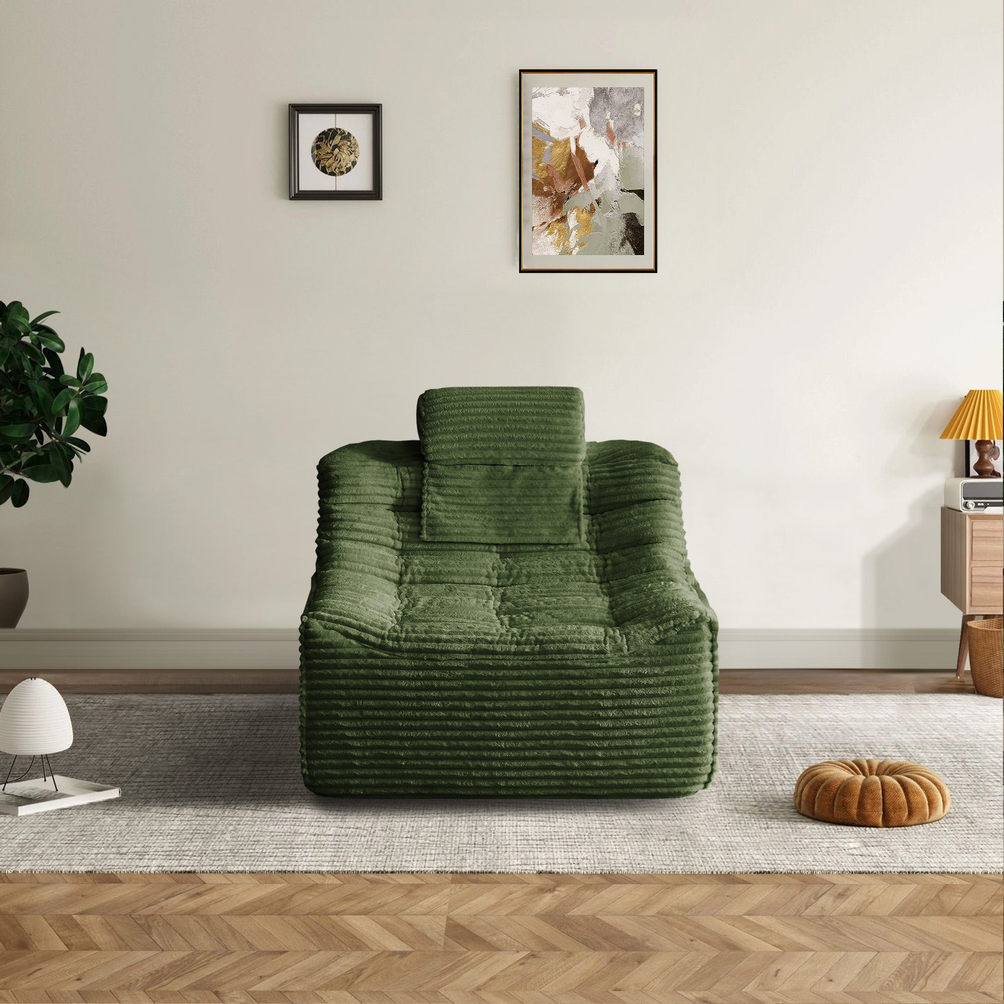 Latitude Run® Chaise pivotante en mousse pure - rotation à 360 ...