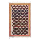 Moroccan One-of-a-Kind 4'2X6'5 Hand Knotted Area Rug