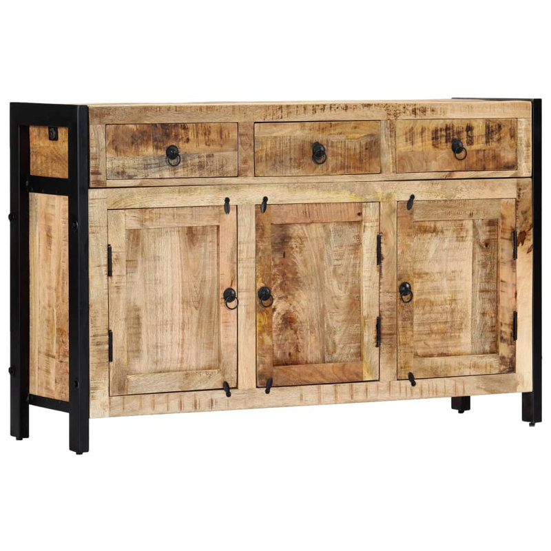 Sideboard 47.2" x 13.8" x 29.9" Solid Mango Wood