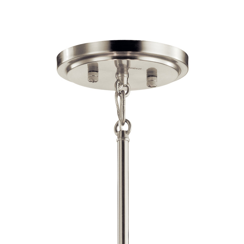 5 - Light Auburn Stained Pendant
