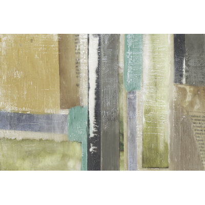 Window Plane I - Wrapped Canvas Painting