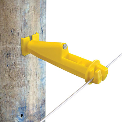 Poteau isolant en bois